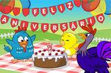 Lona Festa Galinha Pintadinha 150x100cm - X4adesivos