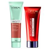 LOréal Paris Kit - Cicatri-Correct + Detox Argila Pura Esfoliante