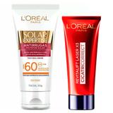 LOréal Paris Kit - Cicatri-Correct + Solar Expertise Antirrugas FPS60
