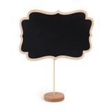 Lousa C/Apoio Borda Natural 36,5X29,8Cm Decoração Festas - Cromus