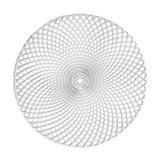 Lugar Americano Disco Prata 38 Cm - Cardosoutl