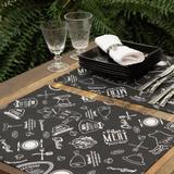 Lugar americano Karsten Churrasco Acquablock 35x50cm