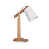 Luminária Articulável em Madeira Natural 54cm 1020 Trevisan