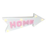 Luminária Placa Decorativa "Home " - Outras marcas