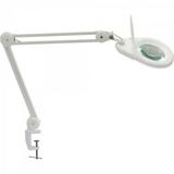 Lupa De Bancada c/ Iluminação LED 5D Bivolt HL400 Branco HIK - Hikari