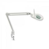 Lupa De Bancada c/ Iluminação LED 8D Bivolt HL400 Branco HIK - Hikari