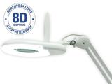 Lupa de Bancada com Luminária LED, HL-400 8D Bivolt - Hikari