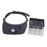 Lupa de Cabeça Profissional de Led c/ 4 lentes de Aumento - TM 4025 - Teem