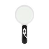 Lupa De Mão Led Com 2 Lentes SLP185 Solver P/ Estética