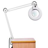 Lupa Estetica Luminária Led de Mesa Articulável Giratório Vidro Óptico 220v (BSL-LUPA-2) - Braslu