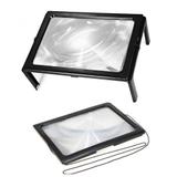 Lupa Lente Leitura Suporte Mesa Pescoço Ampliação 2.5x Led USB TH275205C 275205C - Jiaxi