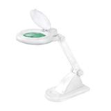 Lupa para Bancada Bivolt com LED e Aproximação Bifocal até 3x e 12x - Solver HL-200