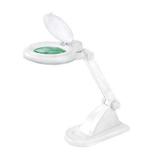 Lupa para Bancada Bivolt com LED e Aproximação Bifocal até 3x e 12x - Solver HL-200