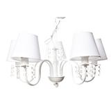 Lustre 5L Cristais Quarto Bebê Infantil Menina Menino - Potinho de mel