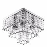 Lustre De Cristal Acrilico Sweetcrillic 30x30 Perfeito!! - Marryluz