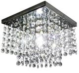 Lustre Paflon De Cristais Autênticos 20cm X 20cm Ld002 - Lúmens design