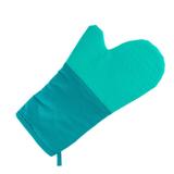Luva de Cozinha Silicone e Algodão Verde 35 cm - Weck