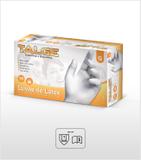 Luva de látex talge com pó - caixa com 100 unidades - ca 28324 - pp
