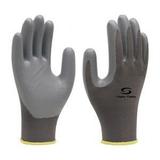 Luva de proteção ss1006 t9 em latex nitrilico c.a. 32.038 cinza super safety