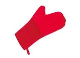 Luva de Silicone e Algodão 35 cm Vermelho Weck - WEK 082