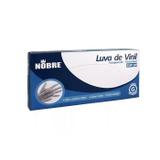 Luva de vinil com 100 com pó tam g - Nobre