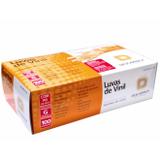 Luva de Vinil com Pó - Tamanho P - Descarpack