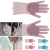 Luva Escova Magica Par Silicone Caes Banho Limpeza Loucas (BSL-LIMP-4) - Braslu