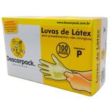 Luva Latex S/ Po P C/100 Und Descarpack