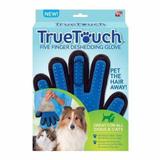 Luva Nano Magnética Tira Pelos Pets Cães e Gatos - True touch