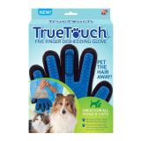Luva Nano Magnética Tira Pelos Pets Cães Gatos True Touch - Importada