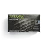 Luva Nitrila Sem Talco P C/100 Und Preta Supermax