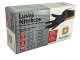 Luva Nitrílica Black - Tamanho M - Descarpack