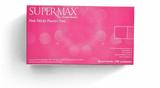 Luva Nitrílica de Procedimento Pink XP 100un Supermax