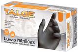 Luva Nitrílica Sem Pó Preta Tamanho P, M Ou G C/100 (1pct - Talge