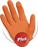 Luva P/LIMPEZA PLUS G Laranja Sao Roque