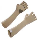 Luva Protetora Do Sol Longa Bege P Uv Line - Uv - line