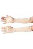 Luva Protetora Do Sol Longa Chocolate M Uv Line - Uv - line
