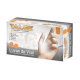 Luva Vinil Com Pó M 100un Talge