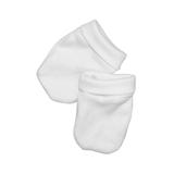Luvas Bebê Branca Lisa - Balão kids