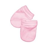 Luvas Bebê Rosa Lisa - Balão kids