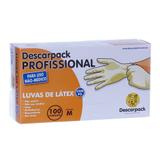 Luvas Látex M c/ pó - Descarpack