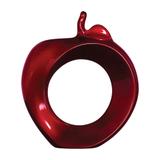 Maça Elypse Vermelho - Cerâmica ana maria