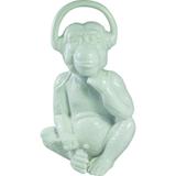 Macaco com head phone - 25 cm - Btc decor
