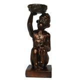 Macaco decorativo - 10.5x8.5x21.5 cm - Btc decor