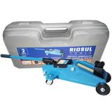 Macaco hidraulico tipo jacare 2t com maleta - riosultools