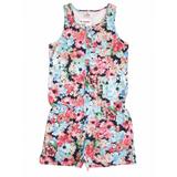 Macaquinho Brandili Infantil feminino Floral / Tamanho 14
