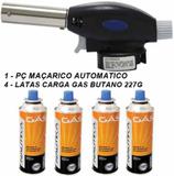 Macarico Culinario Acendimento Automatico C/ 4 Refil - Westen + nautika
