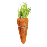 Maço 3 Cenouras Decoração Páscoa Laranja - Cromus