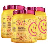 Madamelis Kit 3 Máscaras Capilar da Juventude Cabelo Feliz 1kg - Madame lis