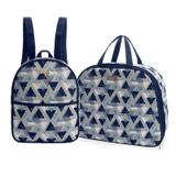 Mala e Mochila Maternidade Madri Azul Marinho - Hug
